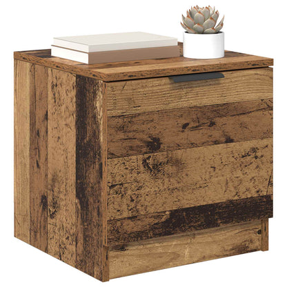 vidaXL Bed Cabinet 2 pcs Old Wood 40 x 39 x 40cm Engineered Wood 3