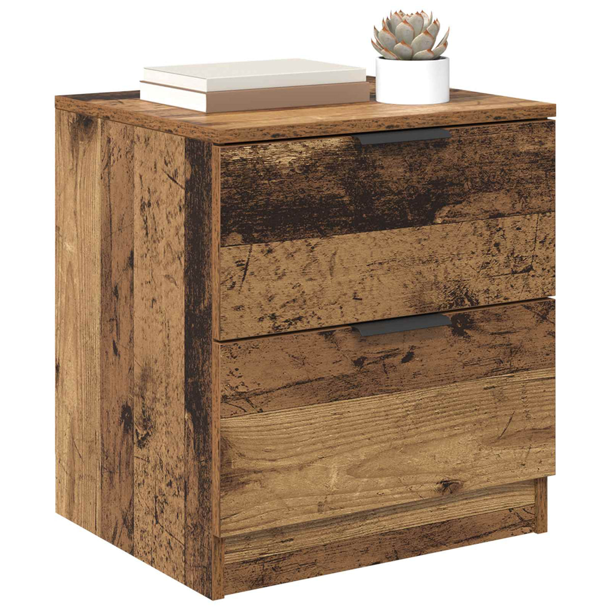 Bedside Cabinets Engineered Wood Old wood