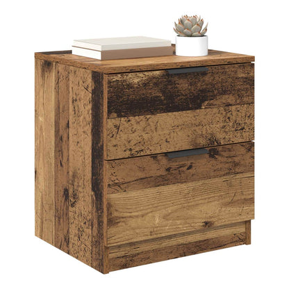 Bedside Cabinets Engineered Wood Old wood