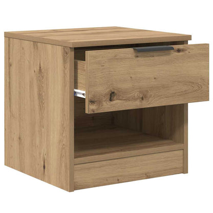 vidaXL Bed Cabinet 2 pcs Artisan Oak 40 x 39 x 40cm Engineered Wood 5