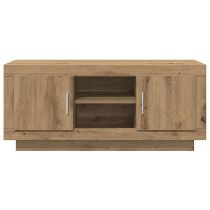 vidaXL TV Cabinet 102 x 35 x 45 cm Artisan Oak Engineered Wood 6