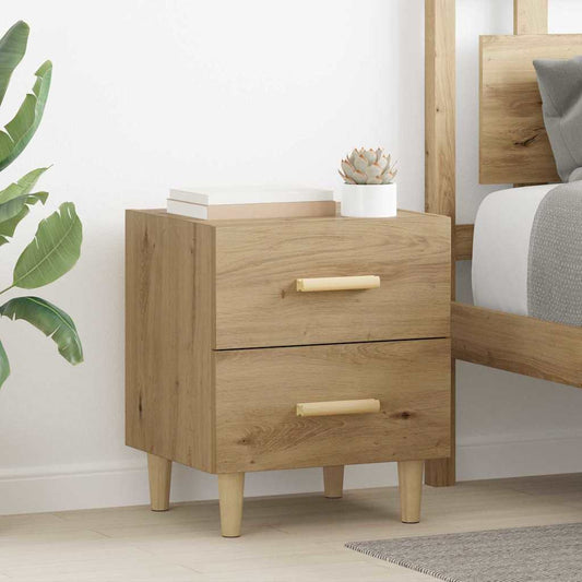 Bed Cabinets 40x35x47,5 cm Artisan oak