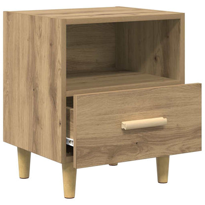 vidaXL Bedside Cabinet 2 pcs Artisan Oak 40 x 35 x 47 cm 5