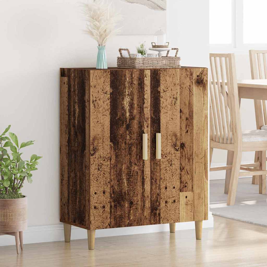 vidaXL Sideboard Old Wood 70 x 34 x 90 cm Engineered Wood 1