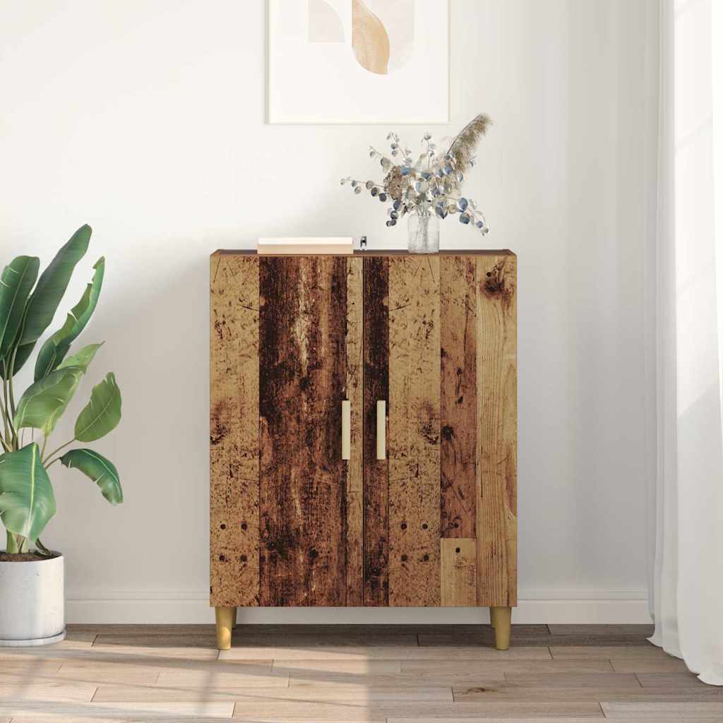 vidaXL Sideboard Old Wood 70 x 34 x 90 cm Engineered Wood 4