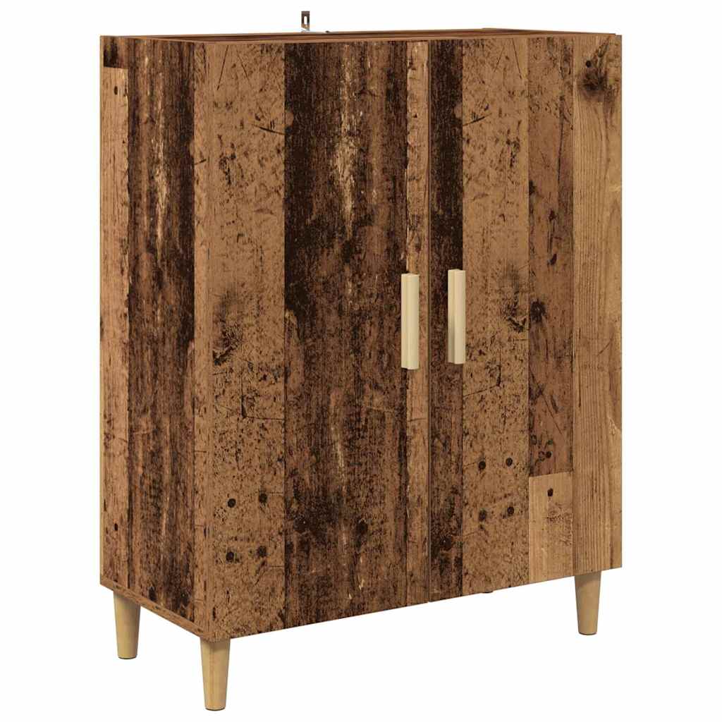 vidaXL Sideboard Old Wood 70 x 34 x 90 cm Engineered Wood 2