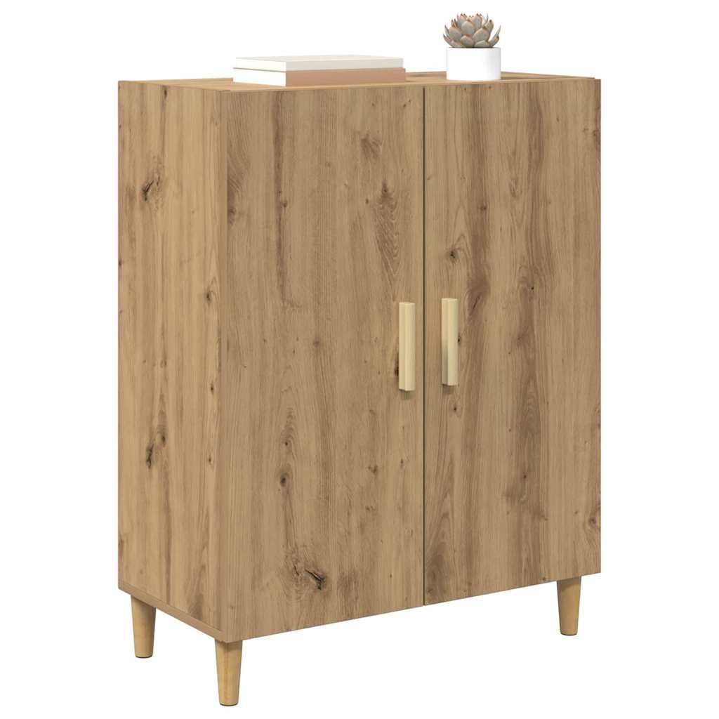 vidaXL Sideboard Artisan Oak 70 x 34 x 90 cm Engineered Wood 3