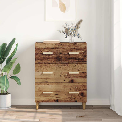 vidaXL Sideboard Old Wood 69.5 x 34 x 90 cm Engineered Wood 4