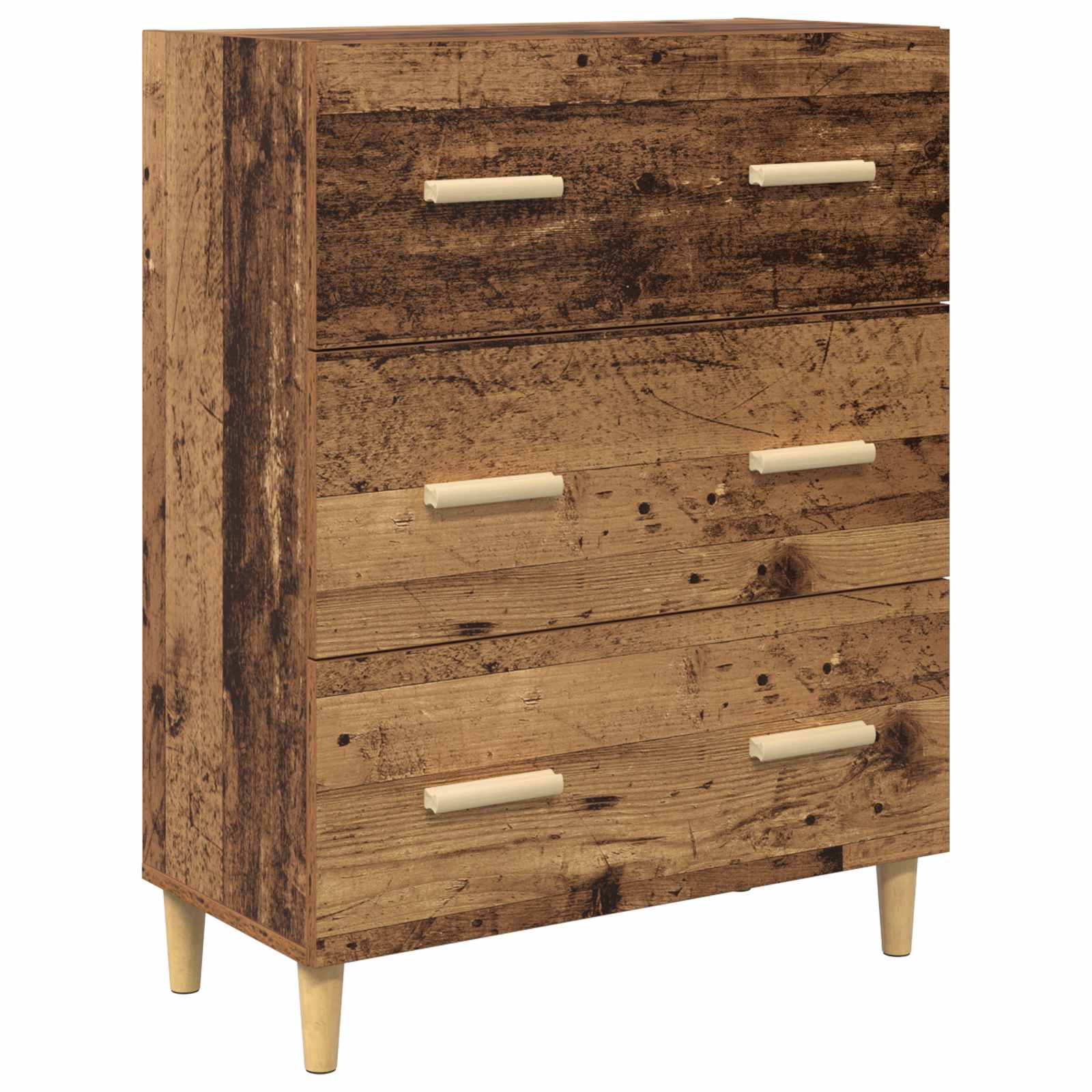 vidaXL Sideboard Old Wood 69.5 x 34 x 90 cm Engineered Wood 2