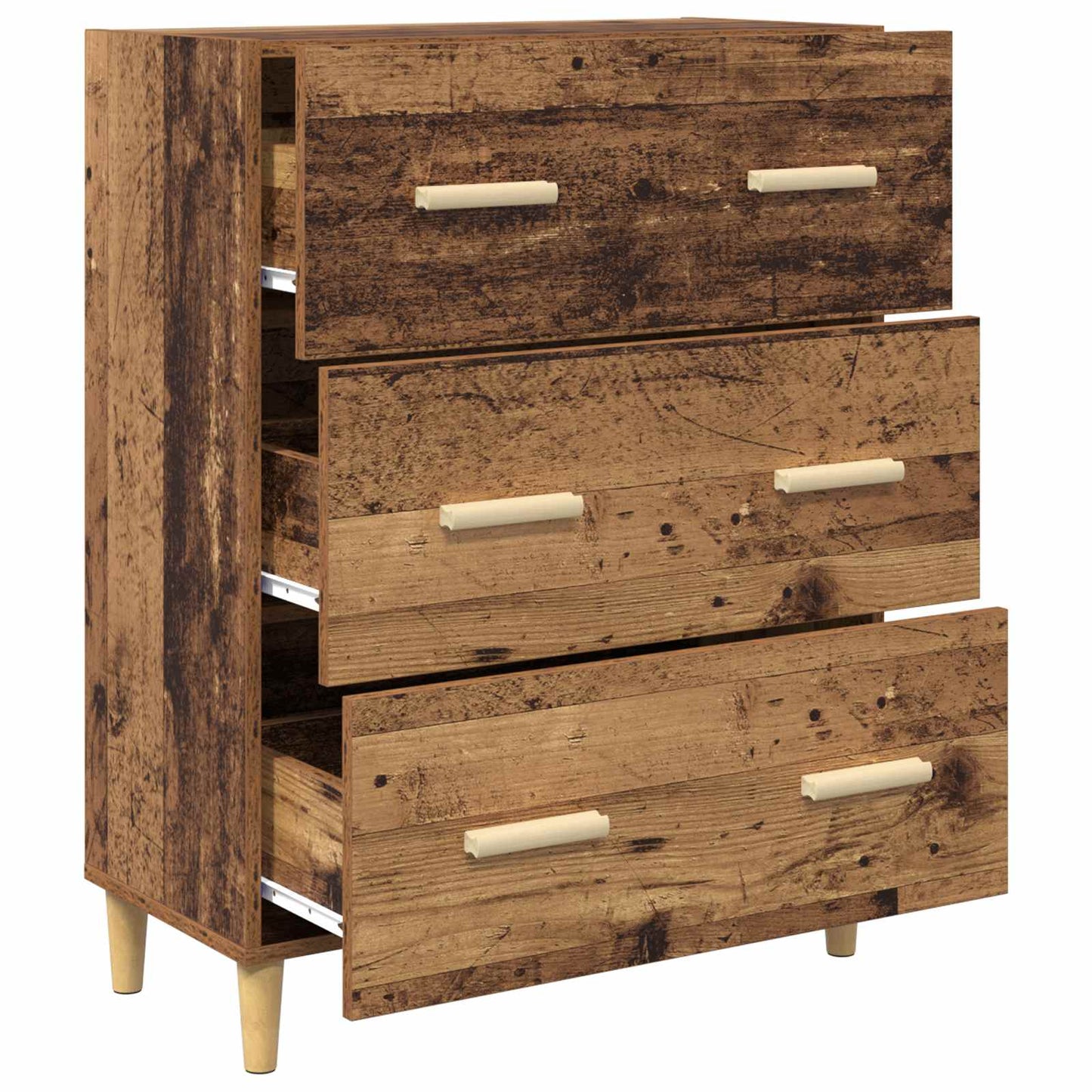 vidaXL Sideboard Old Wood 69.5 x 34 x 90 cm Engineered Wood 5