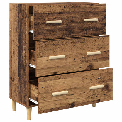 vidaXL Sideboard Old Wood 69.5 x 34 x 90 cm Engineered Wood 5
