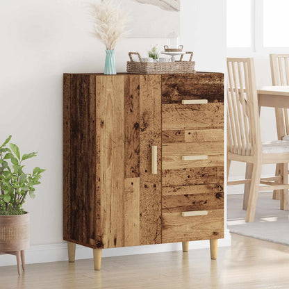 vidaXL Sideboard Old wood 34 x 69.5 x 90 cm Engineered Wood 1