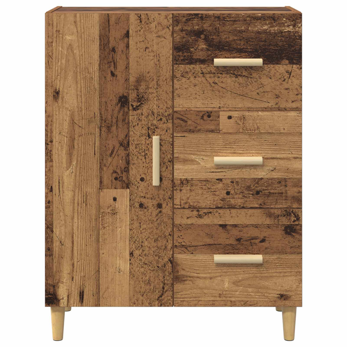 vidaXL Sideboard Old wood 34 x 69.5 x 90 cm Engineered Wood 6