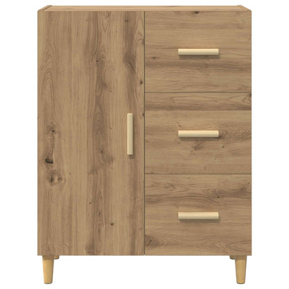 vidaXL Sideboard Artisan Oak 34 x 69.5 x 90 cm Engineered Wood 6