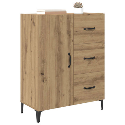 vidaXL Sideboard Artisan Oak 69.5 x 34 x 90 cm Engineered Wood 3