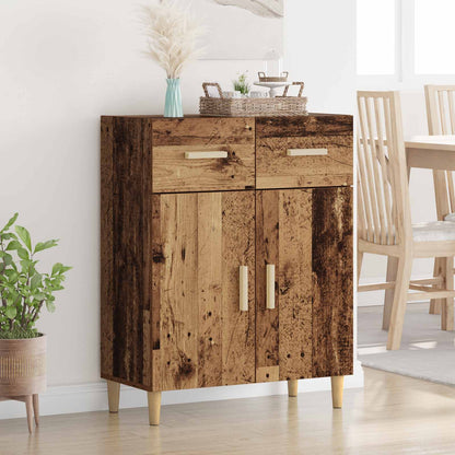 vidaXL Sideboard Old wood 34 x 69.5 x 89 cm Engineered Wood 1