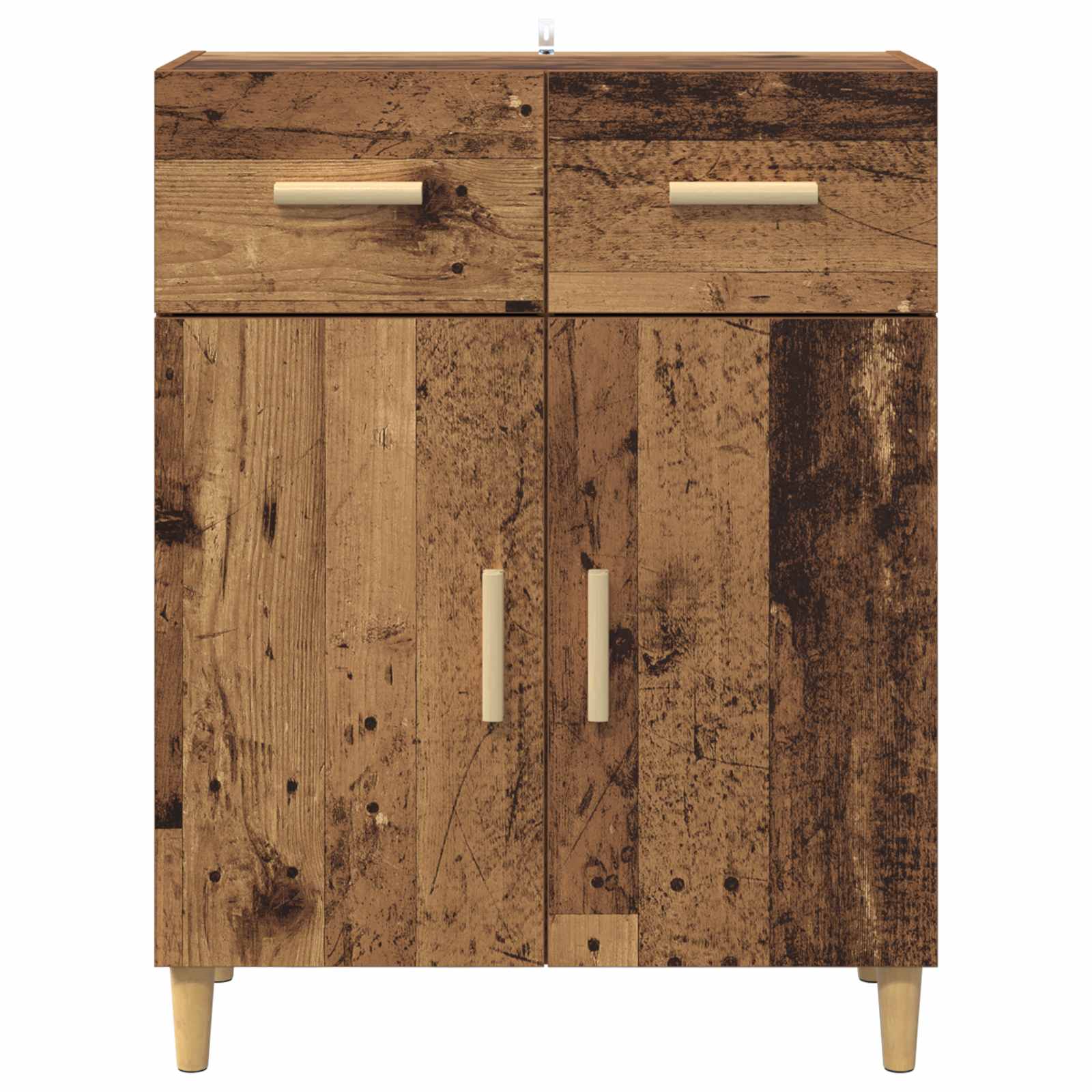 vidaXL Sideboard Old wood 34 x 69.5 x 89 cm Engineered Wood 6