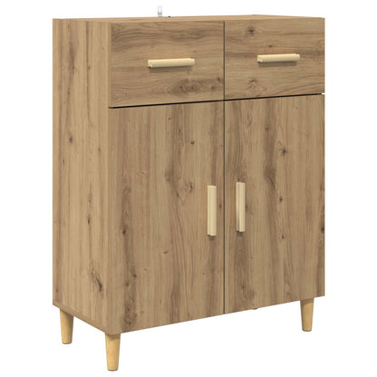 vidaXL Sideboard Artisan oak 34 x 69.5 x 89 cm Engineered Wood 2