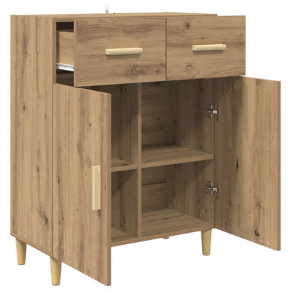 vidaXL Sideboard Artisan oak 34 x 69.5 x 89 cm Engineered Wood 5