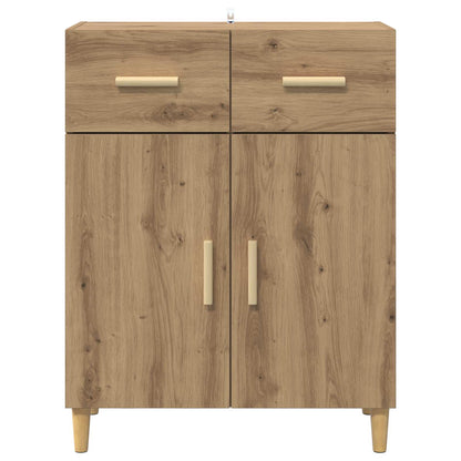 vidaXL Sideboard Artisan oak 34 x 69.5 x 89 cm Engineered Wood 6