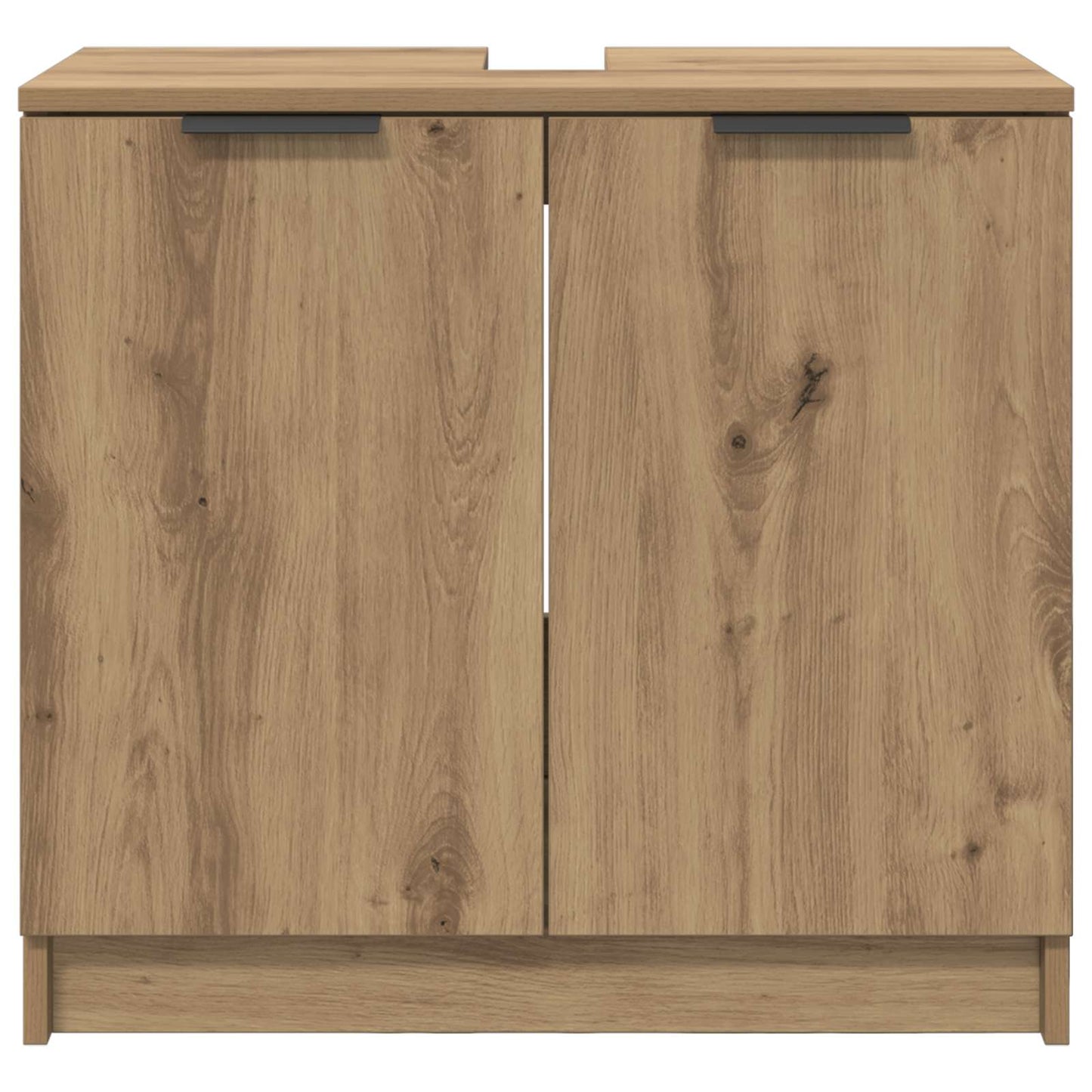 vidaXL Bathroom Cabinet Artisan Oak 64.5 x 33.5 x 59 cm 6
