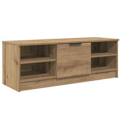 vidaXL TV Cabinet 102 x 35 x 36.5 cm Artisan Oak Engineered Wood 2