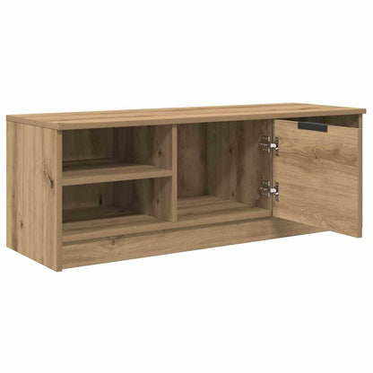 vidaXL TV Cabinet 102 x 35 x 36.5 cm Artisan Oak Engineered Wood 5