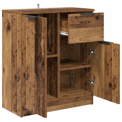 vidaXL Sideboard Old Wood 60 x 30 x 70 cm Engineered Wood 5