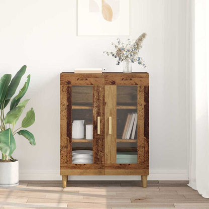 vidaXL Sideboard Old Wood 69.5 x 34 x 90 cm Engineered Wood 4