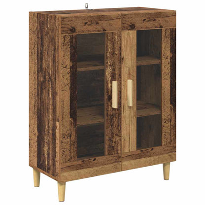 vidaXL Sideboard Old Wood 69.5 x 34 x 90 cm Engineered Wood 2