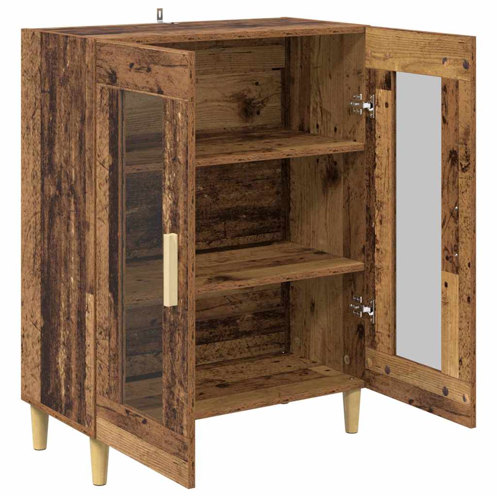 vidaXL Sideboard Old Wood 69.5 x 34 x 90 cm Engineered Wood 5