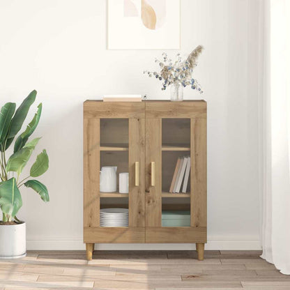vidaXL Sideboard Artisan Oak 69.5 x 34 x 90 cm Engineered Wood 4