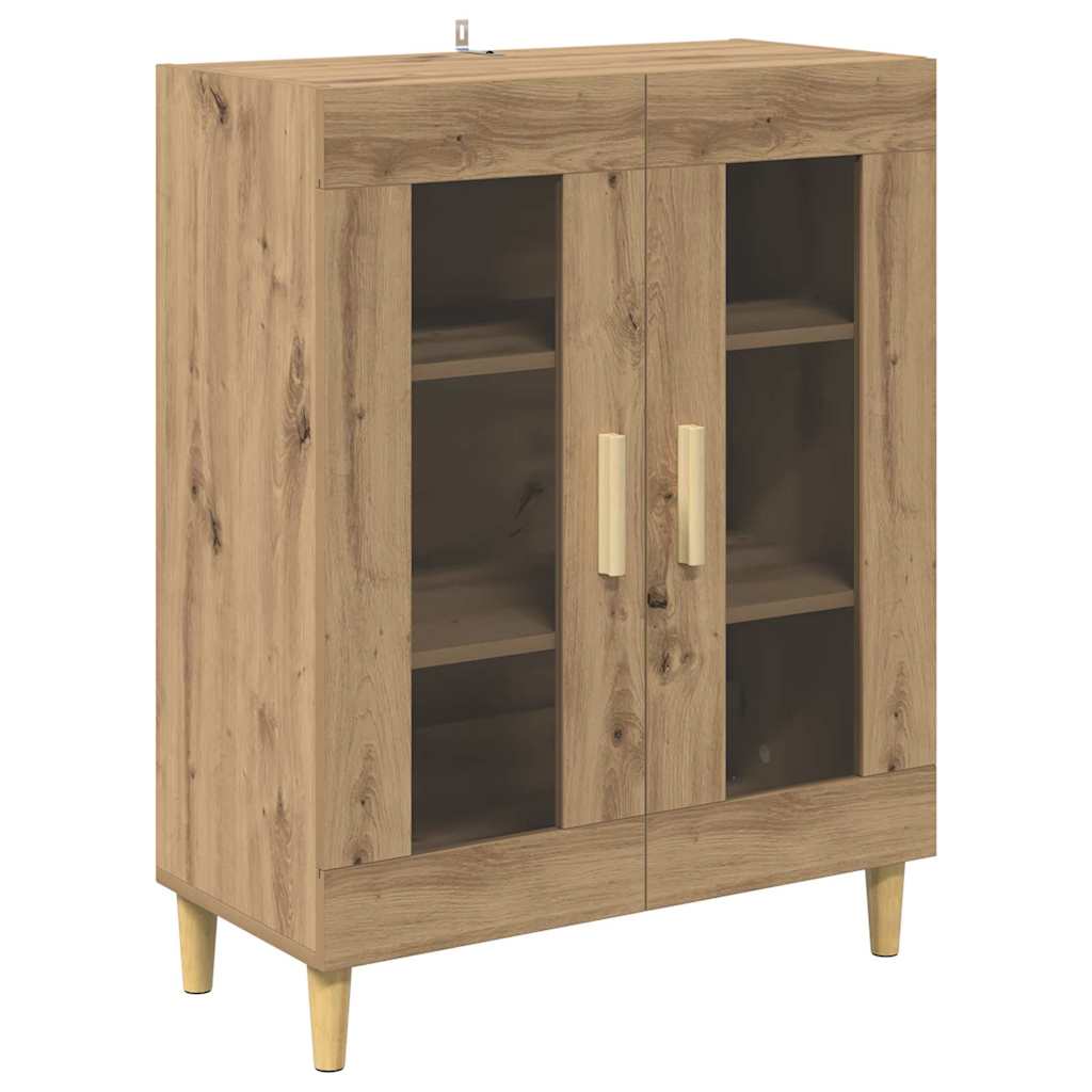 vidaXL Sideboard Artisan Oak 69.5 x 34 x 90 cm Engineered Wood 2