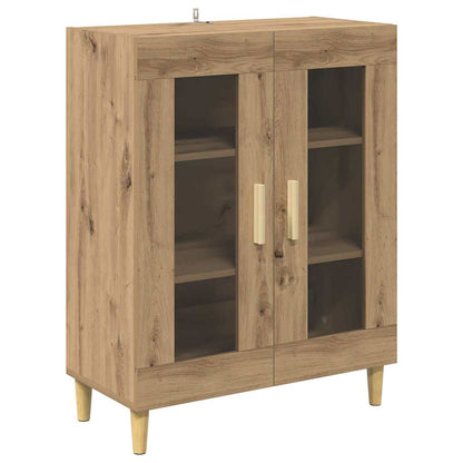 vidaXL Sideboard Artisan Oak 69.5 x 34 x 90 cm Engineered Wood 2