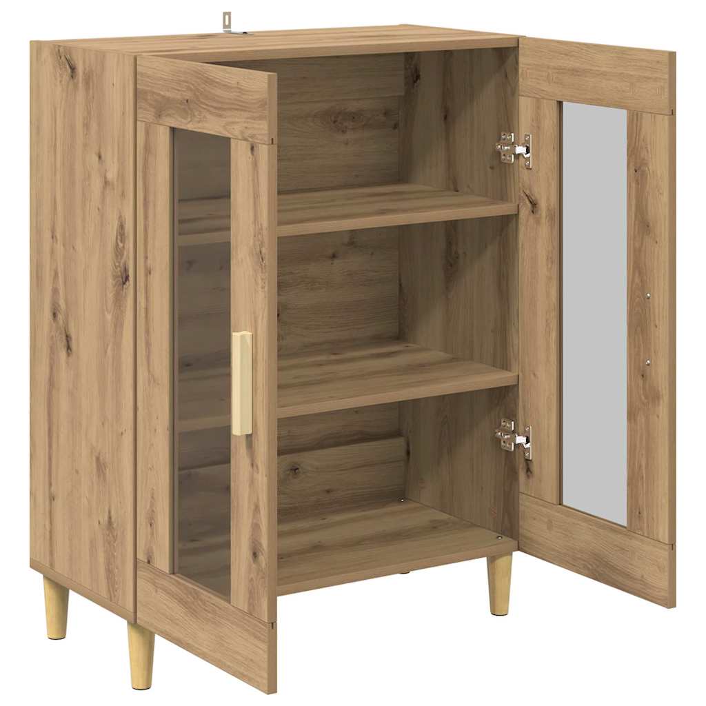 vidaXL Sideboard Artisan Oak 69.5 x 34 x 90 cm Engineered Wood 5