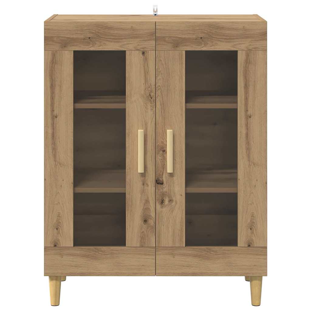 vidaXL Sideboard Artisan Oak 69.5 x 34 x 90 cm Engineered Wood 6