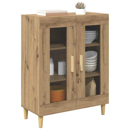 vidaXL Sideboard Artisan Oak 69.5 x 34 x 90 cm Engineered Wood 3