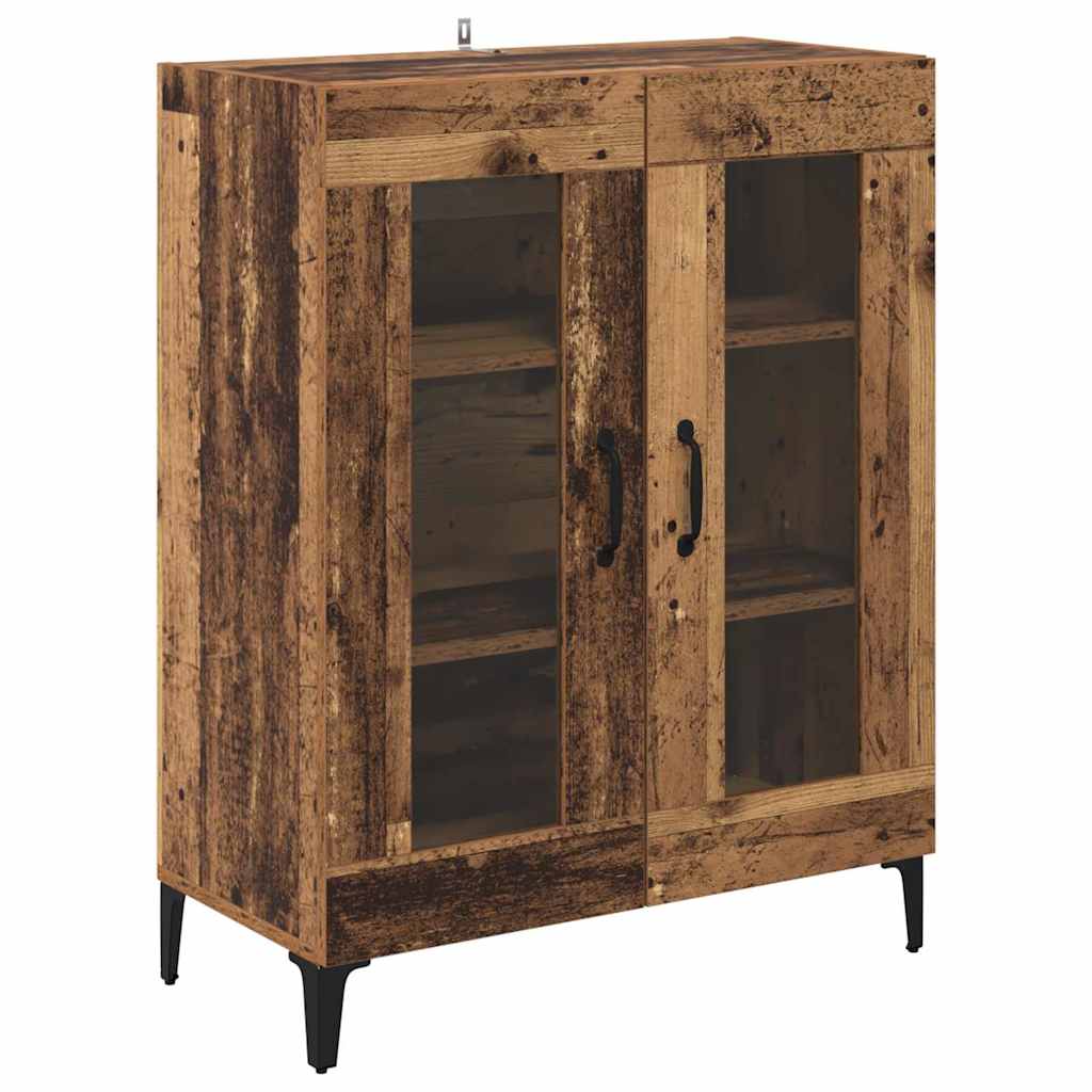 Sideboard 69,5x34x90 cm Engineered Wood Old wood