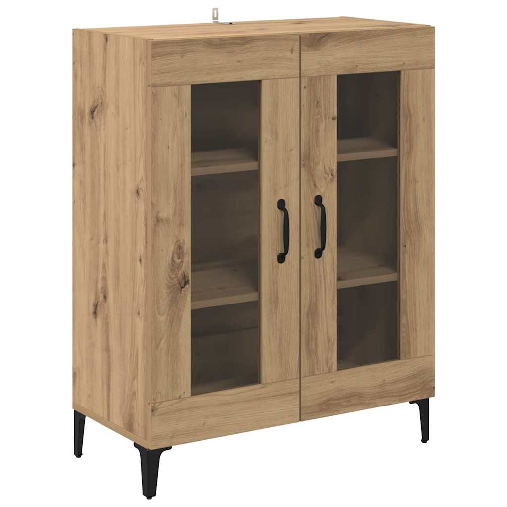 Sideboard 69,5x34x90 cm Engineered Wood Artisan oak