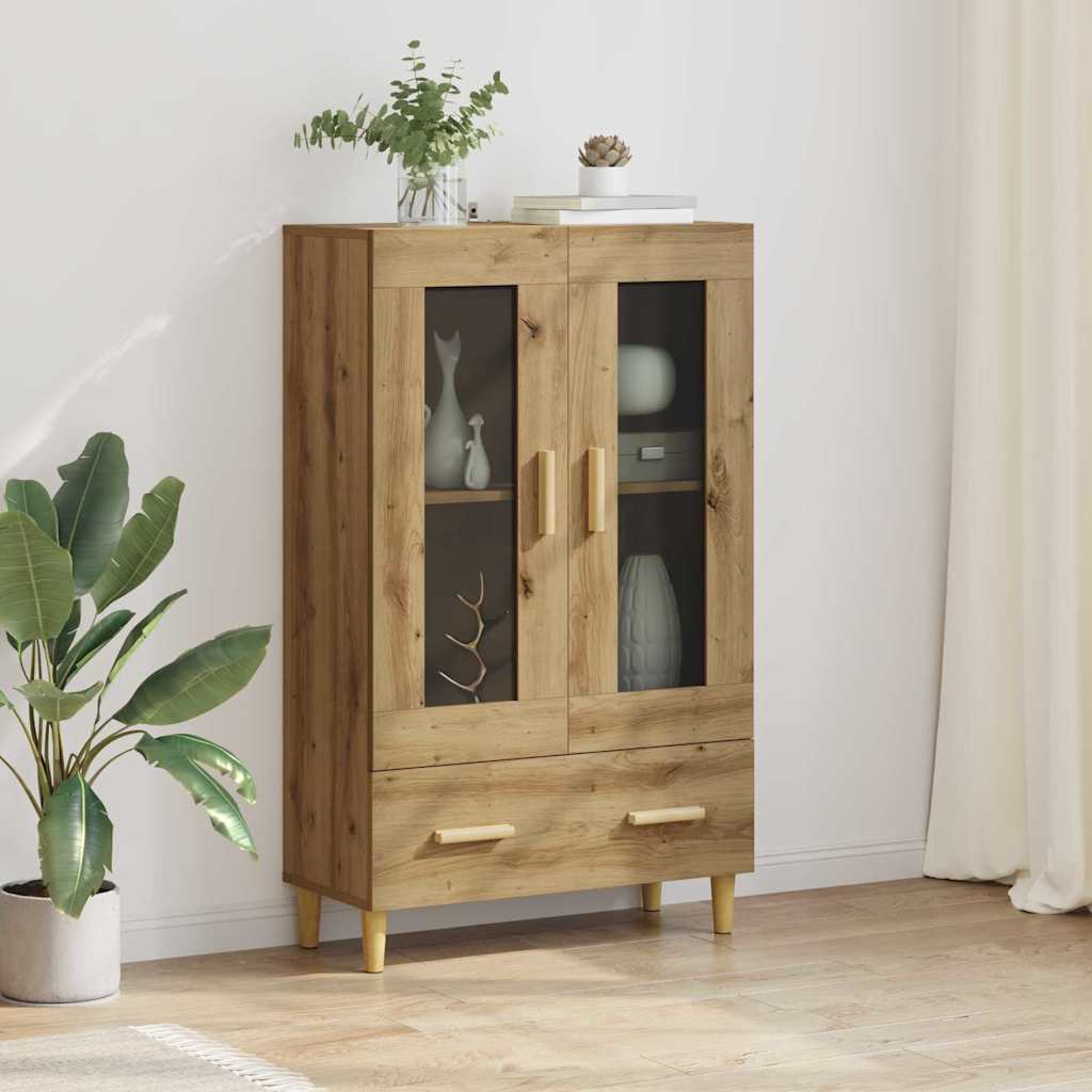 vidaXL Highboard Artisan Oak 70 x 31 x 115 cm Engineered Wood 1