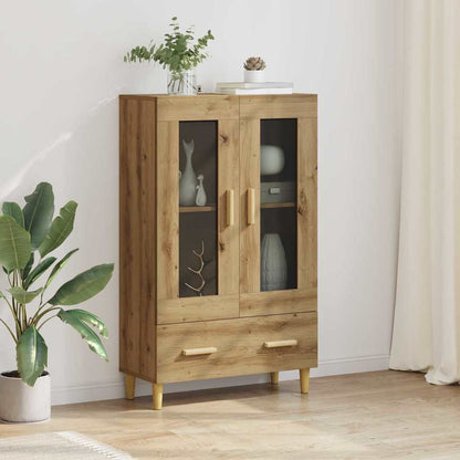 vidaXL Highboard Artisan Oak 70 x 31 x 115 cm Engineered Wood 1