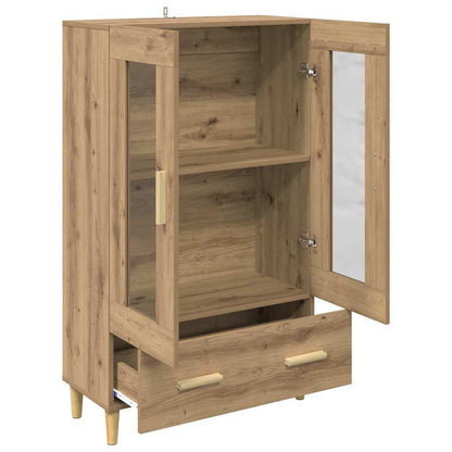 vidaXL Highboard Artisan Oak 70 x 31 x 115 cm Engineered Wood 5