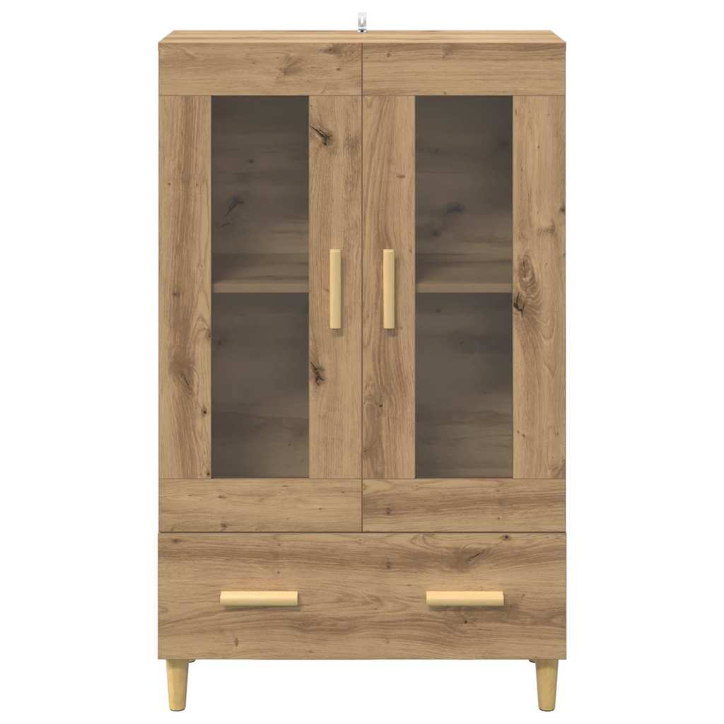 vidaXL Highboard Artisan Oak 70 x 31 x 115 cm Engineered Wood 6
