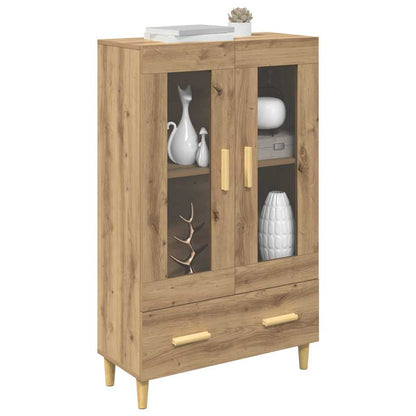 vidaXL Highboard Artisan Oak 70 x 31 x 115 cm Engineered Wood 3