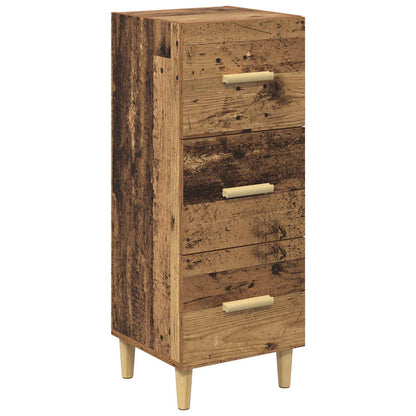 vidaXL Sideboard Old wood 34.5 x 34 x 90 cm Engineered Wood 2