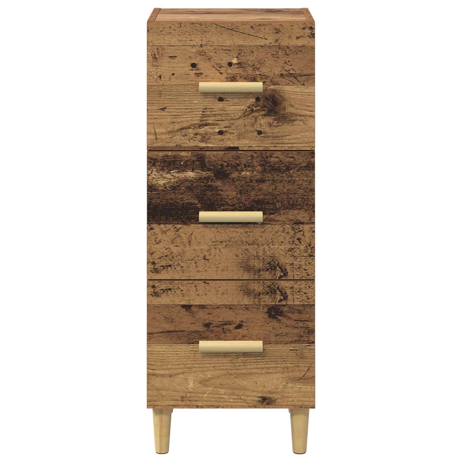 vidaXL Sideboard Old wood 34.5 x 34 x 90 cm Engineered Wood 6