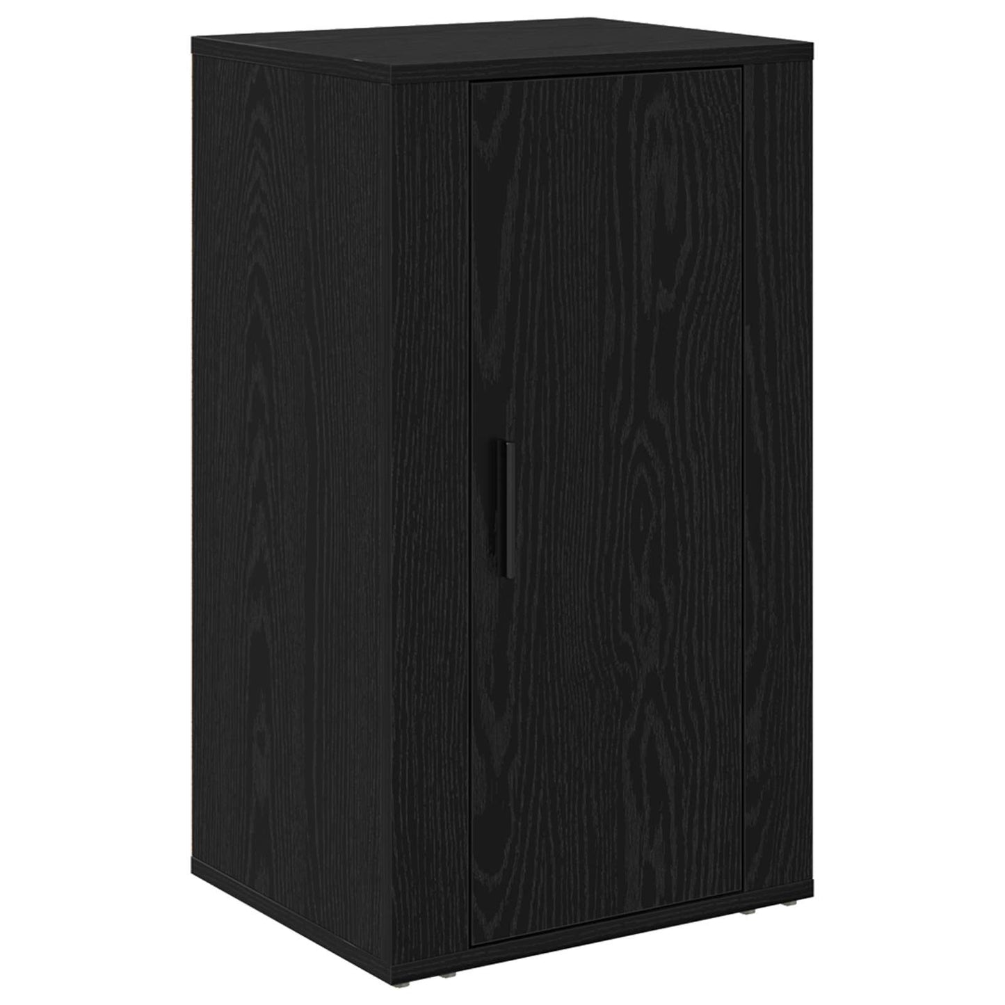vidaXL Sideboard Black Oak 40 x 33 x 70 cm Engineered Wood 2