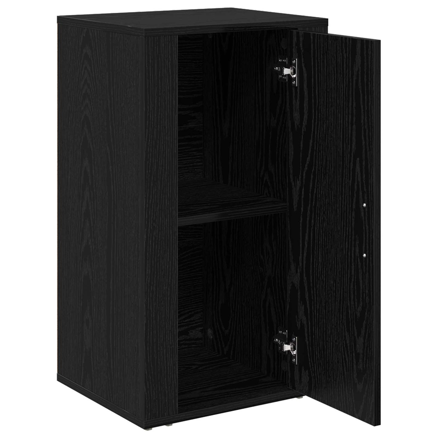 vidaXL Sideboard Black Oak 40 x 33 x 70 cm Engineered Wood 5
