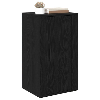 vidaXL Sideboard Black Oak 40 x 33 x 70 cm Engineered Wood 3