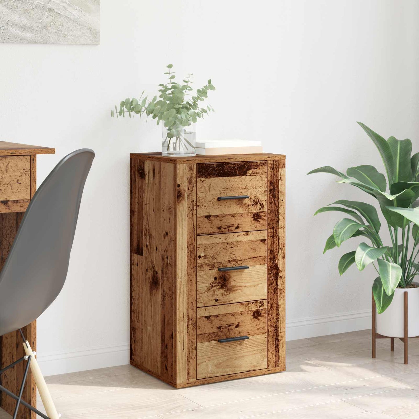 vidaXL Sideboard Old Wood 40 x 33 x 70 cm Engineered Wood 1